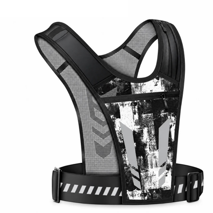 Laufio AirVest Schwarz-Weiß