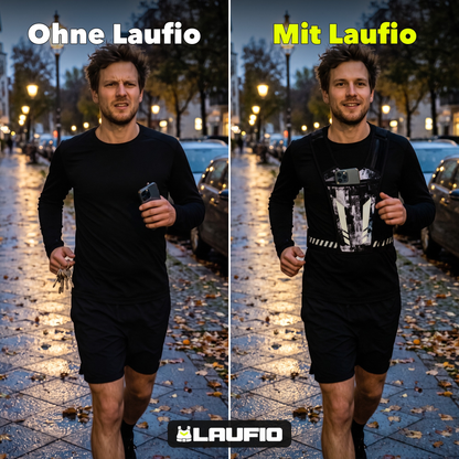 Ohne Laufio vs. mit Laufio