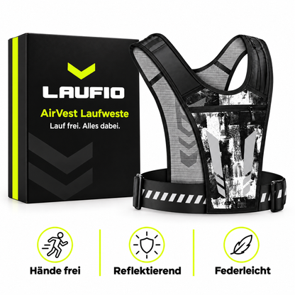 Laufio AirVest Laufweste mit Verpackung